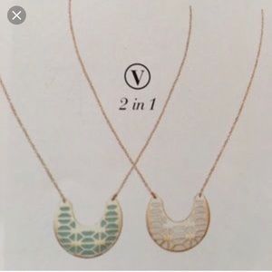 Stella and Dot breezeblock necklace